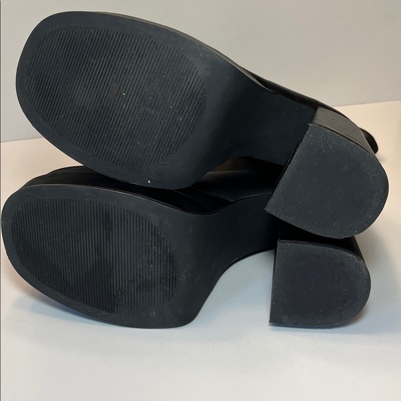 Steve Madden Cypress Platform Knee High Boots, black, size 11 - Picture 12 of 15